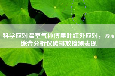 科学应对温室气体傅里叶红外应对，9506综合分析仪碳排放检测表现